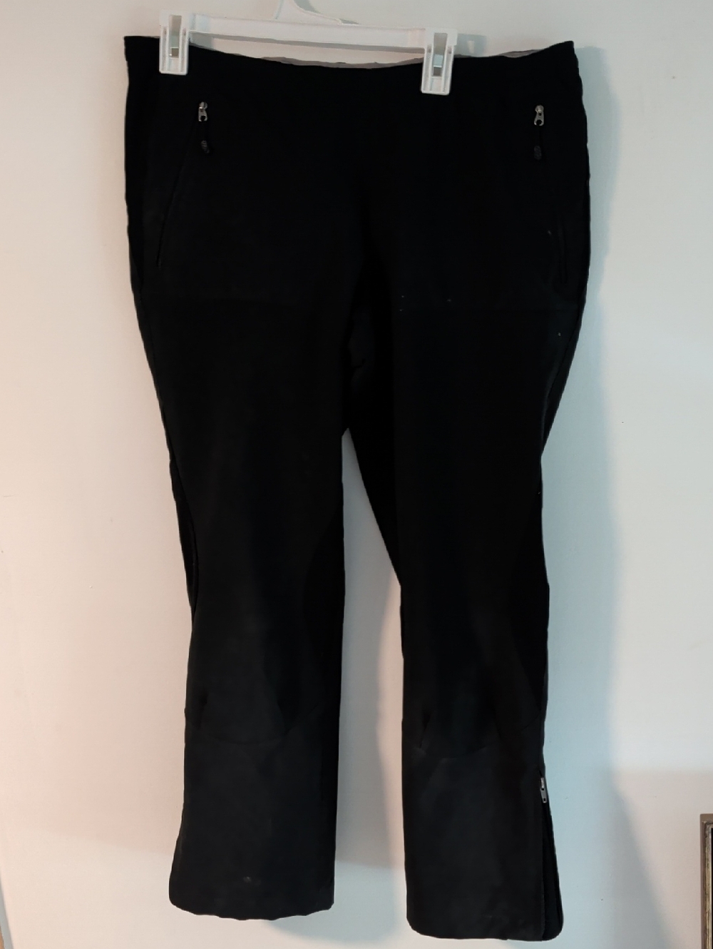 Patagonia Black Women's Active Pants with Light Blue Drawcord